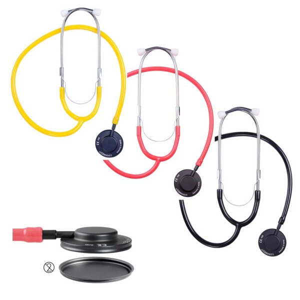 Luxamed Stethoscope LuxaScope Sonus Flat Flex, Aluminum, 3 Colours
