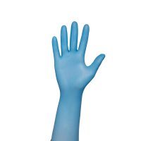 Ampri nitrile disposable gloves Med-Comfort Blue 300,...