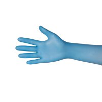 Ampri nitrile disposable gloves Med-Comfort Blue 300,...