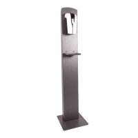 Desinfection tower, touchless, optinal with hand...