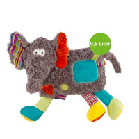 Cuddly toy with 0,8 liter hot water bottle