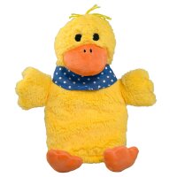 Hugo Frosch eco hot water bottle 0.8 L, velour cover,...