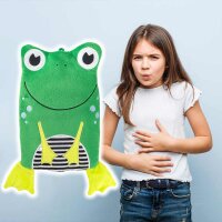 Hugo Frosch eco hot water bottle 0.8 L, velour cover, various. Animals