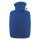 Hugo Frosch Classic Hot Water Bottle 1.8 L, Fleece Cover, Red or Blue