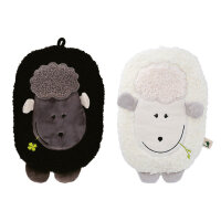 Hugo Frosch eco hot water bottle 0.8 L, fleece cover...