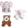 Hugo Frosch Classic Hot Water Bottle 1.8 L, Cuddle Pillow, Various. Animals