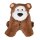 Hugo Frosch Classic Hot Water Bottle 1.8 L, Cuddle Pillow, Various. Animals