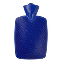 Hugo Frosch Classic Hot Water Bottle 1,8 L, half lamella, different. Colors
