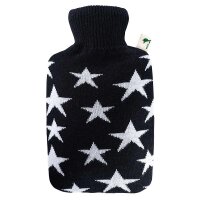 Hugo Frosch Classic Hot Water Bottle 1.8 L, knitted...