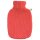 Hugo Frosch Classic Hot Water Bottle 1.8 L, knitted cover, various. Pattern
