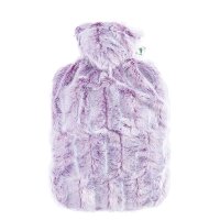 Hugo Frosch Classic Hot Water Bottle 1,8 L, fleece cover, various. Colors