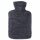 Hugo Frosch Classic Hot Water Bottle 1,8 L, Knitted Cover Lurex, various. Colors