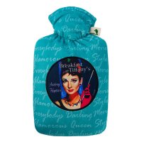 Hugo Frosch Classic Hot Water Bottle 1,8 L, Nicki Velour...