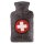 Hugo Frosch Classic Hot Water Bottle 1.8 L, felt cover, various. Pattern