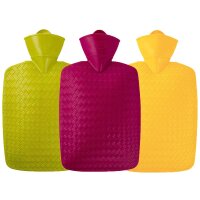 Hugo Frosch Classic Hot Water Bottle 1.8 L, wickerwork...