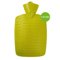 Hugo Frosch Classic Hot Water Bottle 1.8 L, wickerwork look, various. Colors