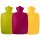 Hugo Frosch Classic Hot Water Bottle 1.8 L, wickerwork look, various. Colors