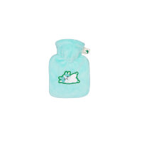 Hugo Frosch Mini Hot Water Bottle 0,2 L, Velour Cover, various Pattern