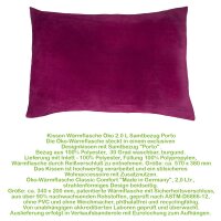 Hugo Frosch Eco Pillow Hot Water Bottles 2,0 L, velvet...