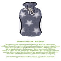 Hugo Frosch Eco Hot Water Bottle 2,0 L, Muff Cover,...