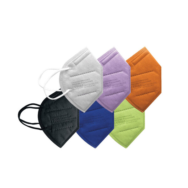 Monoart FFP2 respirators from Euronda, 10 pieces, different colors