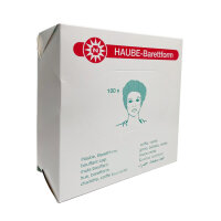 Noba spunbond hood, beret shape, 100 pieces, 3 colors