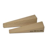 TEE-UU 3D Retractor Safety Wedge, Hardwood, 12,5x2x3,5cm,...