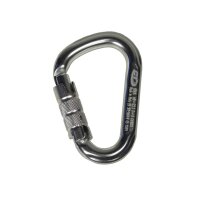 TEE-UU CT HMS SAFE LOCK 3T Karabiner, Aluminum, Triple...