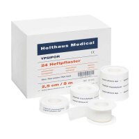 Holthaus Medical YPSIPOR Adhesive Plaster, 2,5cmx5m,...