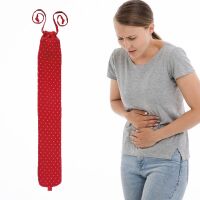 SÃ¤nger hottie Longi with knitted cover and straps, red queen, 77 cm