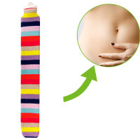 Hot water bottle LONGI "Kunterbunt", with...