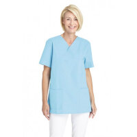 Leiber Slip-on Casaques, unisex, short sleeve, 1 chest/ 2 side pockets, various colors/sizes
