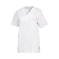 Leiber Slip-on Casaques for ladies, short sleeve, side/chest pockets, XS-3XL, versch. Colors