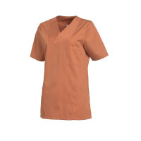 Leiber Slip-on Casaques for ladies, short sleeve, side/chest pockets, XS-3XL, versch. Colors