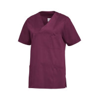 Leiber Slip-on Casaques for ladies, short sleeve, side/chest pockets, XS-3XL, versch. Colors
