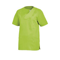 Leiber Slip-on Casaques for ladies, short sleeve, side/chest pockets, XS-3XL, versch. Colors