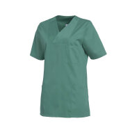 Leiber Slip-on Casaques for ladies, short sleeve, side/chest pockets, XS-3XL, versch. Colors