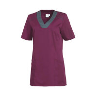 Leiber Slip-on Casaques for ladies, short-sleeved, 2 side pockets, XS-3XL, various colors. Colors