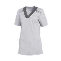 Leiber Slip-on Casaques for ladies, short-sleeved, 2 side pockets, XS-3XL, various colors. Colors