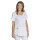 Leiber Slip-on Casaques for ladies, short sleeve, large 3-part pocket, white, size XS-3XL