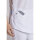 Leiber Slip-on Casaques for ladies, short sleeve, large 3-part pocket, white, size XS-3XL
