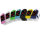 Pulox Finger Pulse Oximeter PO-100, with LED display, various. Colors