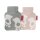 Hugo Frosch Mini Hot Water Bottle 0.2 L, Knitted Cover, Feet, Various. Colors