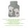 Hugo Frosch Mini Hot Water Bottle 0.2 L, Knitted Cover, Feet, Various. Colors