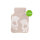 Hugo Frosch Mini Hot Water Bottle 0.2 L, Knitted Cover, Feet, Various. Colors