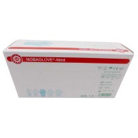 Noba NOBAGLOVE® Nitrile blue gloves, XS-XL, 100pcs