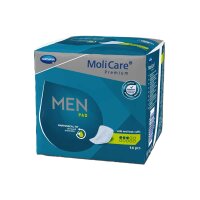 Hartmann Incontinence Pad MoliCare® Premium Men Pad, 2-5 Drops, 14pcs