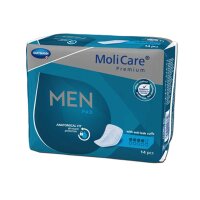 Hartmann Incontinence Pad MoliCare® Premium Men Pad, 2-5 Drops, 14pcs