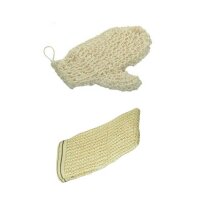 Behrend Massage glove, knitted, 100% sisal, with/without...