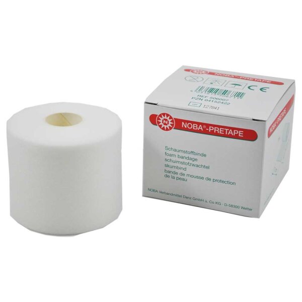 NOBA®-Pretape, Foam binding, 27,5m, padding, 2sizes, 1pce